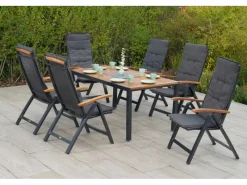 Gartenmöbel-Set Tilos 13-teilig 150 cm x 90 cm*Merxx Discount