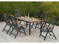Gartenmöbel-Set Tilos 13-teilig 150 cm x 90 cm*Merxx Discount