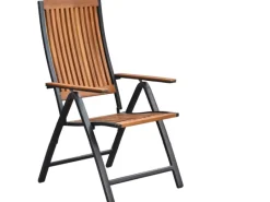 Gartensessel Athos Klappsessel Aluminium/Akazie*Merxx Best