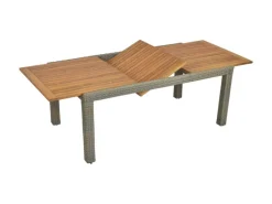 Merxx Gartentische|Gartentisch Rechteckig ausziehbar 100 cm x 75 cm