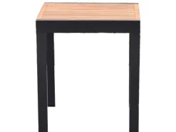 Merxx Gartentische|Gartentisch Rechteckig ausziehbar Natur-Grau 130 cm x 65 cm