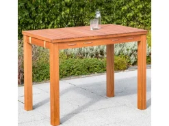 Gartentisch Rechteckig Braun 100 cm x 60 cm*Merxx