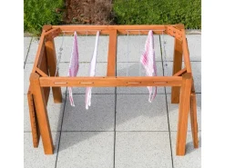 Gartentisch Rechteckig Braun 100 cm x 60 cm*Merxx