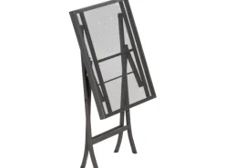 Merxx Gartentische|Gartentisch Samos Quadratisch Graphit 60 cm x 60 cm