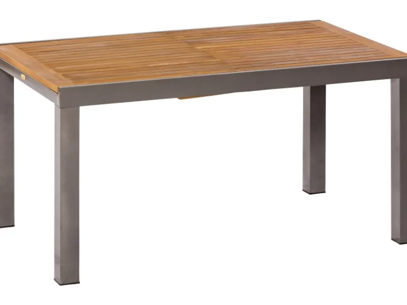 Gartentisch Santorin Rechteckig ausziehbar Braun 200 cm x 90 cm*Merxx Online