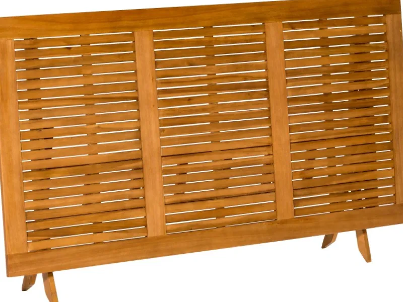 Merxx Gartentische|Klapptisch Rechteckig Braun 200 cm x 100 cm