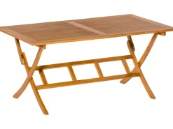 Klapptisch Rechteckig Braun 160 cm x 90 cm*Merxx Outlet