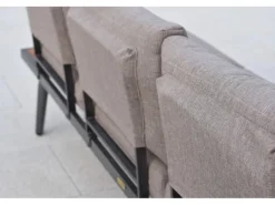 Korfu Eck-Set Eckbank mit seitlicher Ablage Gartentisch*Merxx New