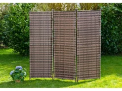 Merxx Weitere Gartenmöbel|Paravent Cognac 183 x 3 x 183 cm
