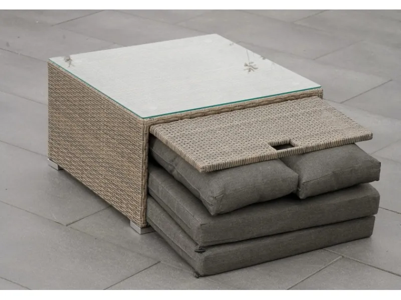 Merxx Lounge-Gartenmöbel|Gartenmöbel-Sets|Rivello Garteneck-Set inkl. Auflagen