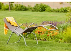 Merxx Strandkörbe|Wellnessliege XXL Taupe