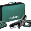 Akku-Gehölzsäge MS 18 LTX 15 mit Akkupack 18V, Ladegerät, Werkzeugtasche*Metabo