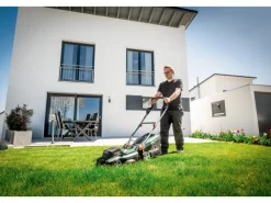 Metabo Rasenmäher|Akku-Rasenmäher RM 36-18 LTX BL 36 inkl. 2 Akkupacks 18V u. 2 Ladegeräte