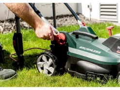 Metabo Rasenmäher|Akku-Rasenmäher RM 36-18 LTX BL 36 inkl. 2 Akkupacks 18V u. 2 Ladegeräte