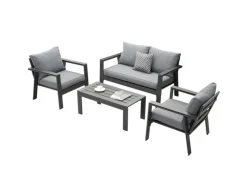 MeXo Aluminium Balkonmöbel Set für 4 Personen*