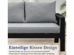 MeXo Aluminium Balkonmöbel Set für 4 Personen*