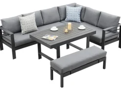 MeXo Aluminium Lounge-Set mit Esstisch für 8 Personen* Online