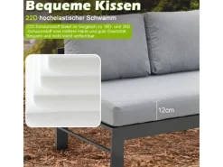 MeXo Aluminium Lounge-Set mit Esstisch für 8 Personen* Online