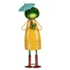 Deko-Figur Frosch mit Regenschirm 35 cm Gelb*Mica Decorations Outlet