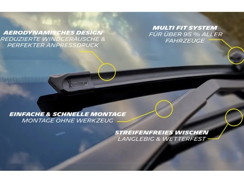 Scheibenwischer Set Multi Fit MF6545*Michelin