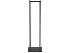 Kaminholzregal 33 x 115 x 33 cm Rechteckig Schwarz Metall Innen/Außen*ML-Design Clearance