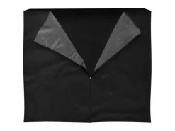 ML-Design Kaminholzregale|Kaminholzregal Abdeckung LxH 240x165 cm Schwarz Wetterfest