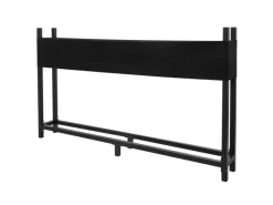 Metall Kaminholzregal mit Abdeckung 200x25x115 cm Anthrazit Stahl*ML-Design Discount