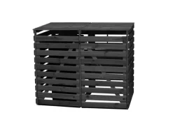 Promadino Mülltonnenboxen|Mülltonnenbox Vario V für 2 Tonnen