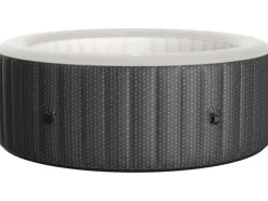Mobiler Whirlpool OTTOMAN Rattan Design Ø 204 x 70 cm f. 6 Pers.* New