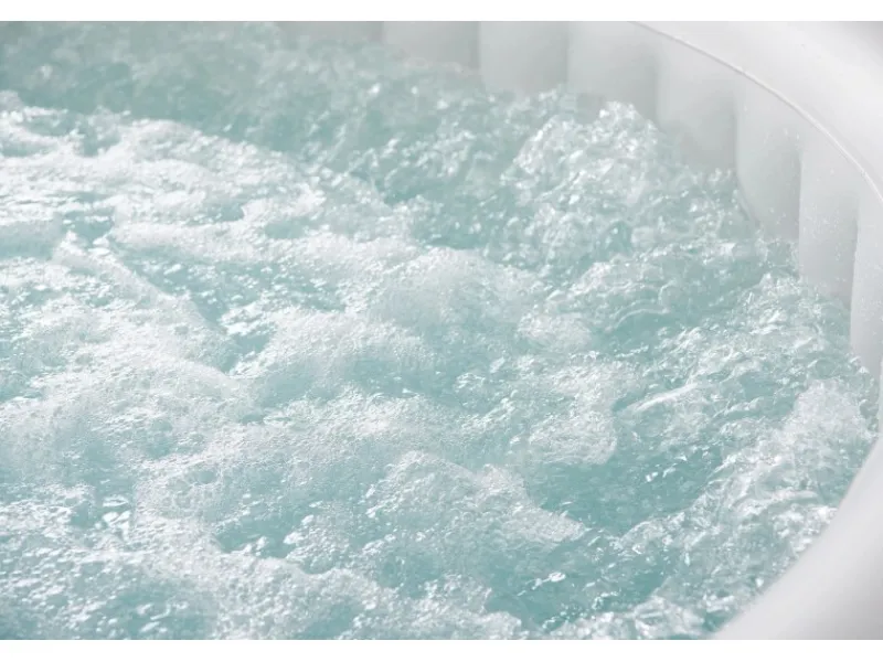 Mobiler Whirlpool OTTOMAN Rattan Design Ø 204 x 70 cm f. 6 Pers.* New