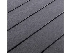 Aluminium Gartentisch ANTHRAZIT Esstisch Gartenmöbel Tisch Nonwood Holzimitat wetterfest 150x90x74cm*Mojawo Best