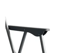 Outdoorstuhl Campingsessel CampingstuhlKlappstuhl Camping Metall B52xT44xH75cm Hellblau*Mojawo Clearance