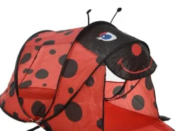 Pop Up Wurfzelt Strandmuschel Sonnenschutz Camping Windschutz Outdoor rot UV 50+ L182xB100xH86cm*Mojawo Sale