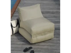 mokebo Sonnenliegen|Lounge-Gartenmöbel|Outdoor Sitzsack Der Summerdream Bean Bag mit Füllung oder Gartenliege in Sand