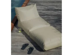 mokebo Sonnenliegen|Lounge-Gartenmöbel|Outdoor Sitzsack Der Summerdream Bean Bag mit Füllung oder Gartenliege in Sand