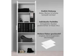 mokebo Gartenschränke|Schrank in Der Lange Mehrzweckschrank Allzweckschrank oder Aufbewahrungsschrank