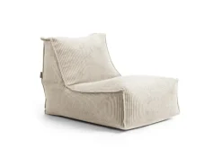 mokebo Gartenstühle|Sitzsack aus Cord Der Gelassene Bean Bag Relaxliege oder Bodenkissen in