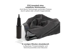 Stoff Sitzball Büro Ergonomisch Der Sportliche Sitzball mit Pumpe 65cm Breite Ergonomische Bürostuhl Alternative*mokebo Sale