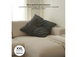 XXL Sofakissen Das Anschmiegsame Riesenkissen oder Kissen aus Cord in*mokebo