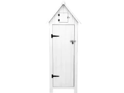 Gartenschrank aus Holz Weiß*Monstershop Hot