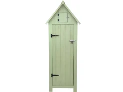 Monstershop Gartenschränke|Gartenschrank aus Holz Grün