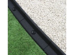 Monstershop Weitere Gartenhelfer|Rasenkante Beeteinfassung Braun 4 Stück