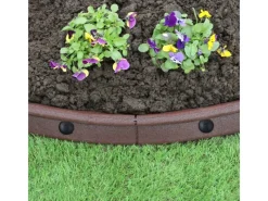 Rasenkante Beeteinfassung Grau 6 Stück*Monstershop Sale