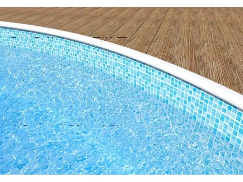 Mountfield Poolfolie Oval 7,3 x 3,7 x 1,2 m Mosaik Folie*
