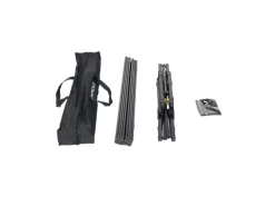 24Move Gartentische|Campingtisch Klappbar Aluminium höhenverstellbar Tragetasche