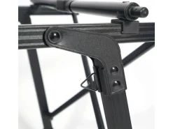 24Move Gartentische|Campingtisch Klappbar Aluminium höhenverstellbar Tragetasche