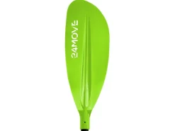 24Move Wassersport|Bootssport|Doppelpaddel Aluminium Paddel Stand-Up Paddling Kajak 220CM Verstellbar Grün