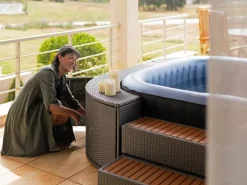Outdoor Whirlpools|MSpa Comfort Whirlpool mit Hydromassage Tekapo AirJet