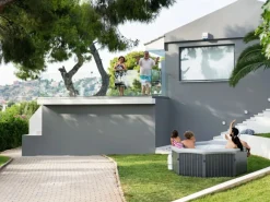 Outdoor Whirlpools|Mspa Frame Whirlpool mit Hydromassage Tuscany AirJet