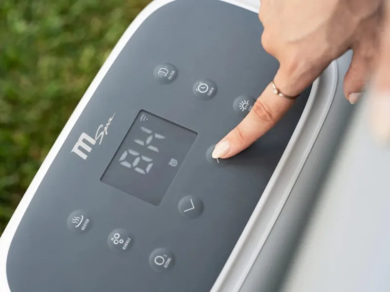 Outdoor Whirlpools|Mspa Frame Whirlpool mit Hydromassage Tuscany AirJet